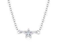 Cute shining Star Silver Necklace SPE-2167